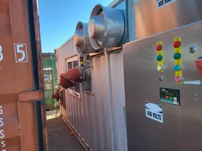 100HP Dewatering Pump Station Package w/ Weatherproof Enclosure