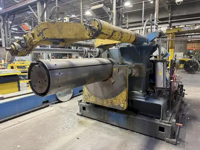20,000 LB x 54" SECO MODEL1860 MOTORIZED COIL RECOILER, 100 HP: YOBRO #25239