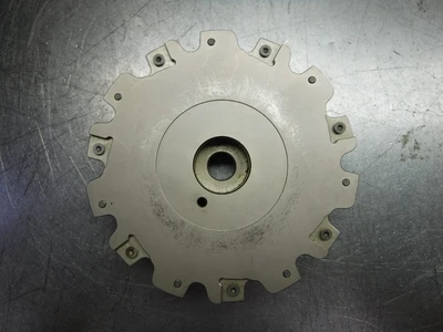 Ingersoll 5" Indexable Slot Milling Cutter 1" Arbor 38L5G-05015D3R01 (LOC777)