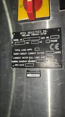 Used 2015 ROSS IN850 Tray Sealers Illinois US | M&M Equipment Corp. #1228664