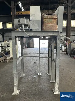 USED Farrel 10" x 7.5" Farrel Birmingham Jaw Crusher, 20 HP