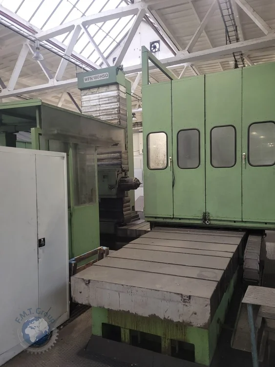 Used 2000 TOS VARNSDORF WFN 180 HSQ Horizontal Table Type Boring Mills | F.M.T. Group s.r.o. #1252834