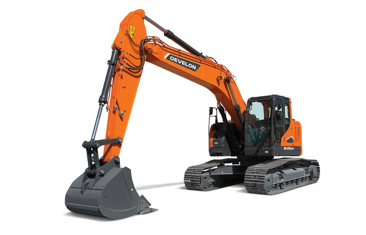 Used DEVELON DX235LCR-7 Crawler Excavators Indiana US | B&W Equipment Co. #1088631