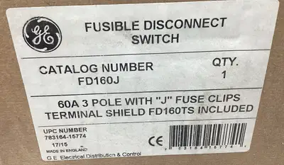USED GENERAL ELECTRIC FD160J