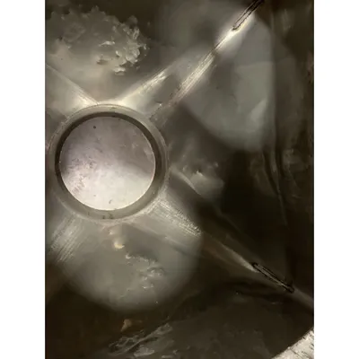 Used 1000 Liter (35 cu. Ft) IBC Matcon Stainless Steel Portable Tote Bin