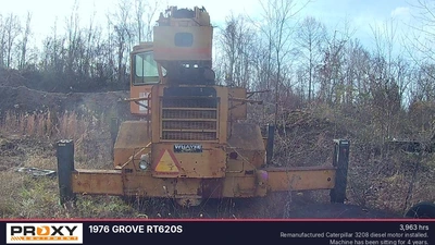 Used 1976 GROVE RT620S Rough Terrain Cranes Indiana US | Proxy Equipment #1377890