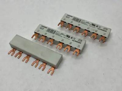 USED SIEMENS BUSBAR 63A 3-POLE