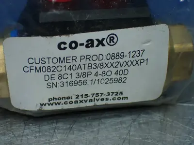 Used COAX CFM082C140ATB3/8XX2VXXXP1 Solenoid Valves Ohio US | HGR 24 #864297