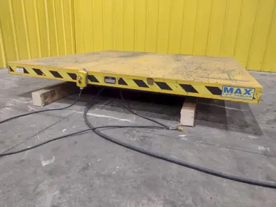4,000 LBS X 72" X 72" LIFT PRODUCTS MODEL #LPT4W-040-36 SCISSOR LIFT TABLE: YOBRO #24989
