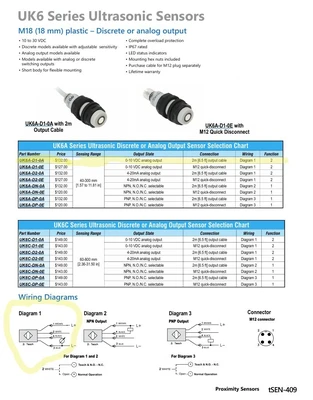 NEW Micro Detectors UK6C-D1-0A
