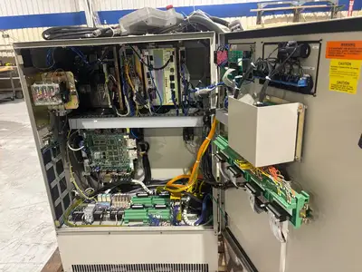 Used YASKAWA UP6 ROBOT CONTROLLER SYSTEM, TEACH PENDANT, CABLES Robot Parts | Maverick Industrial Sales #1104140