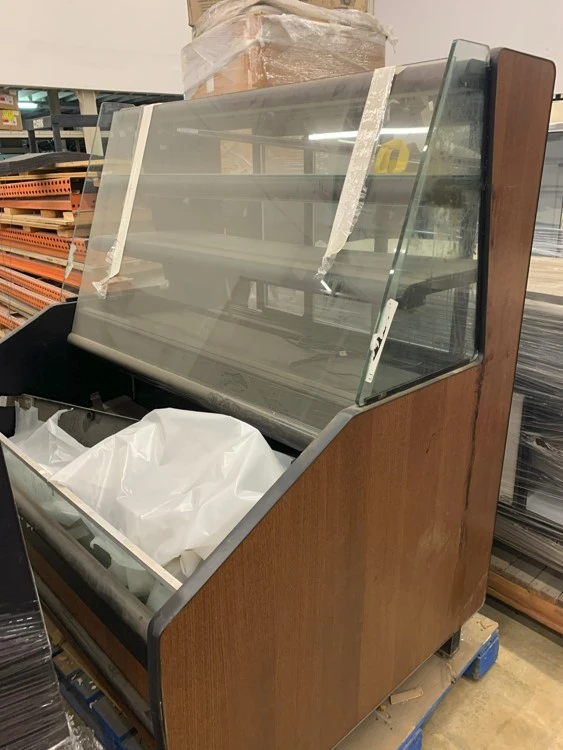 130-0055 Southern CaseArts CHS-4' Full Service Case & Remote Self Service Cooler