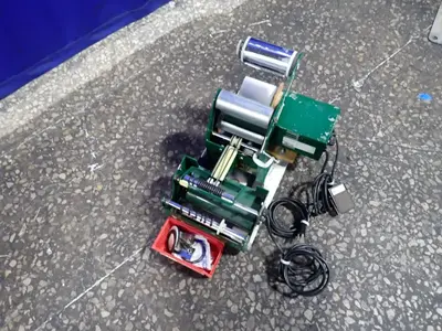 The Green Machine  6" Label Applicator