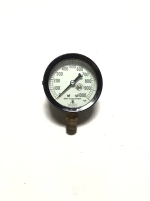 Marsh 1000PSI Instrument Pressure Gauge  (Lot of 2)
