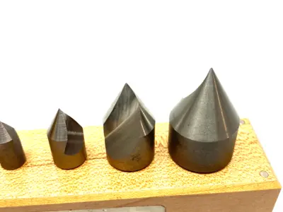 USED KEO STRAIGHT SHANK COUNTERSINK SET, 1/4" TO 1" DIA, 1-FLUTE 5 PCS
