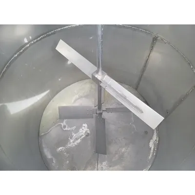 Used Industrial Air Inc. Stainless Steel Vertical Mix Tank - 750 Gal.