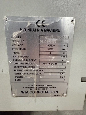 Hyundai-Kia SKT 21-LMS CNC Turning Center