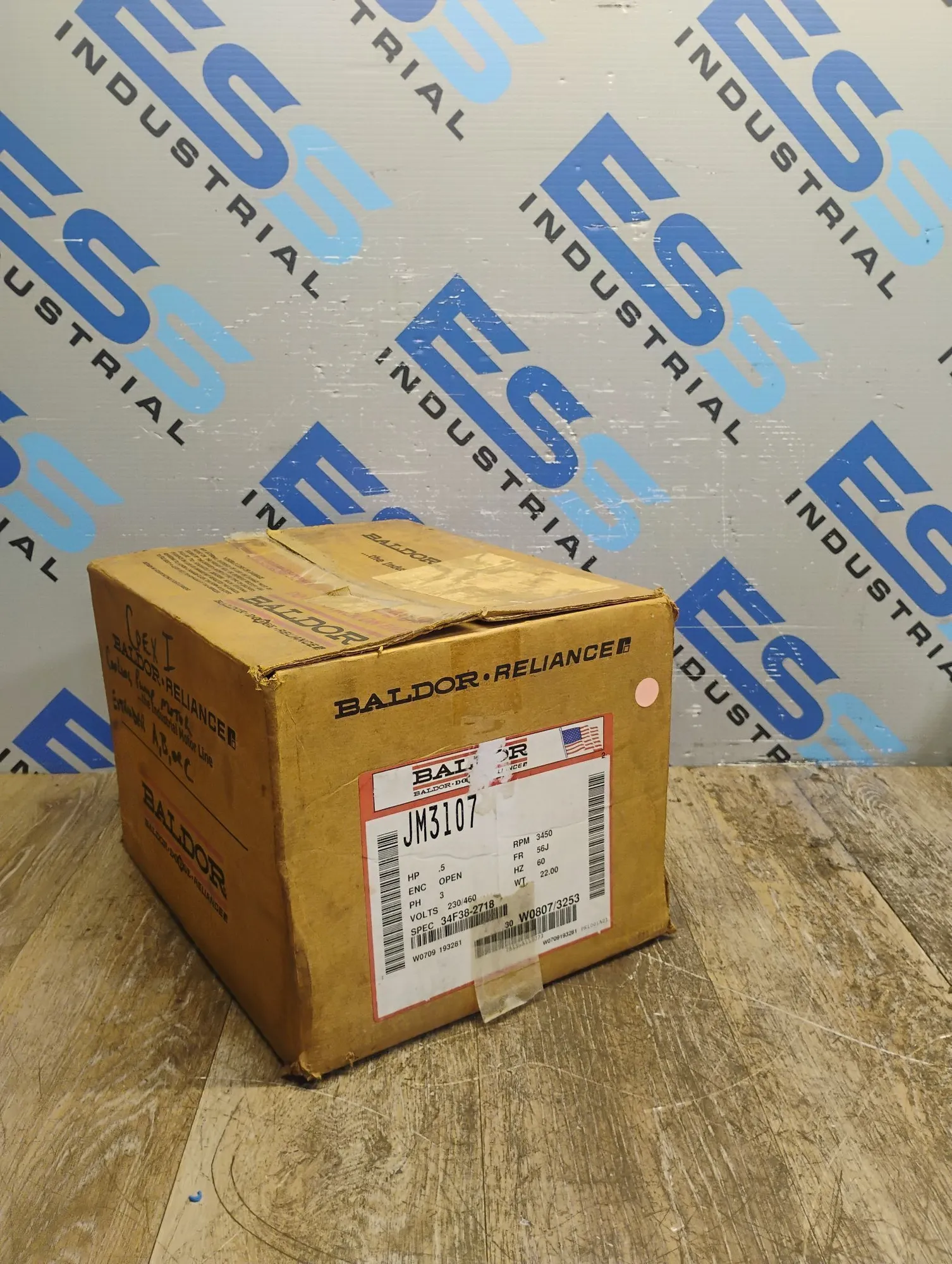 USED BALDOR RELIANCE JM3107