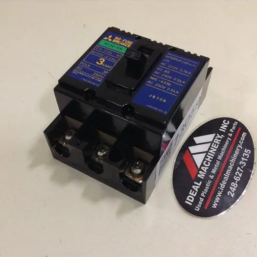 Used MITSUBISHI NF30-CB-3 Circuit Breakers Michigan US | Ideal Machinery #606791