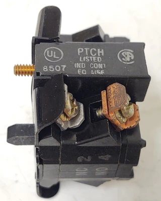 🔥 (NEW) Honeywell PTCH Micro Switch Contact Block 1 NO 1 NC