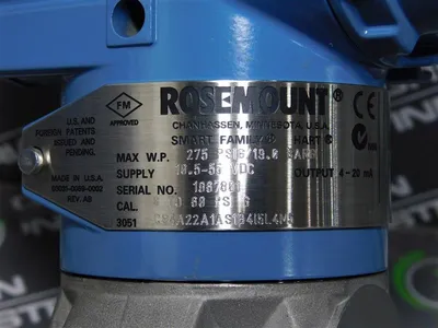 Rosemount 3051CG4A22A1AS1B4I5L4M5 Gage Pressure Transmitter 275 PSIG Max. WP New NIB