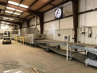 Used 2004 BAKER PERKINS 48" INDIRECT FIRED TUNNEL OVEN Continuous Ovens Texas US | Bakery Machinery and Engineering #1770306