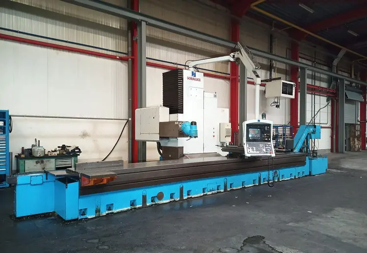 Used SORALUCE SL8000 X: 6500 - Y: 1600 - Z: 900 MM CNC Bed Type Mills | Apt International N.V #364605