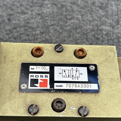 Used Ross 7076A3301 Solenoid Valves California US | Davliegogo LLC #1705662