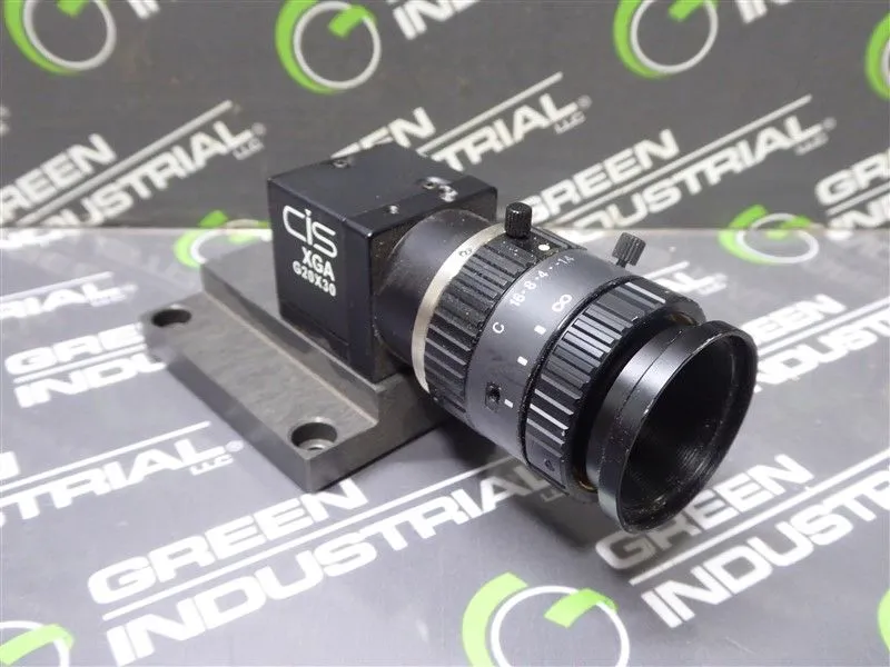 CIS XGA G20X30 CCD Camera with Computar 25mm 10G Lens Used