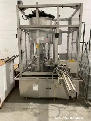 Used PACK WEST AUTO 200 CAPPER Cappers Chuck - Rotary Illinois US | Aaron Equipment #907567