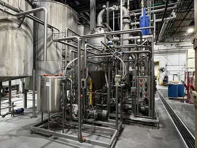 Pasteurizer, HTST, Tube-In-Tube, CIP, Vacuum Separator, #5674433