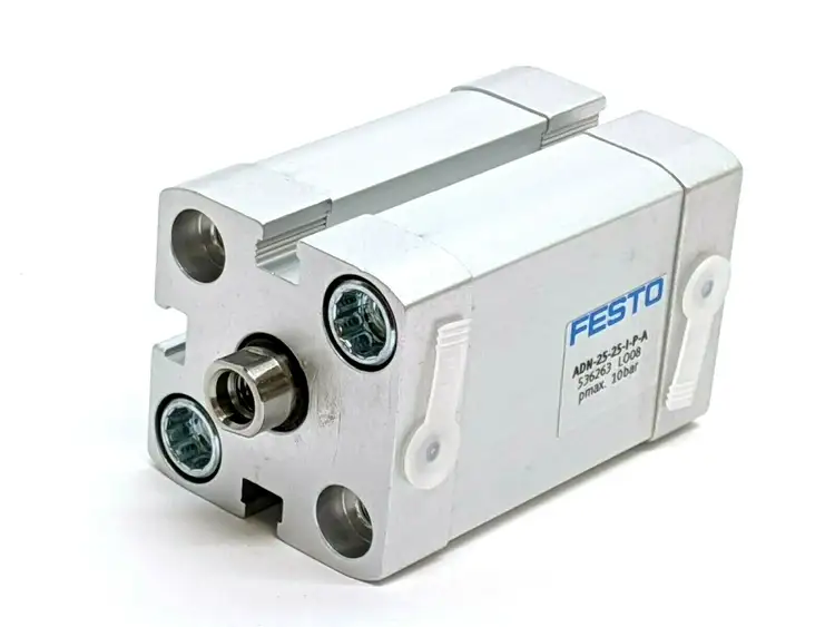 Used FESTO COMPACT CYLINDER 536263 Pneumatic Cylinders | Maverick Industrial Sales #1108331