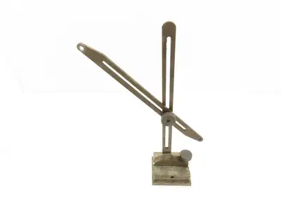 Fowler 12" Indicator Gage Transfer Stand Steel Base 52-620-717-0