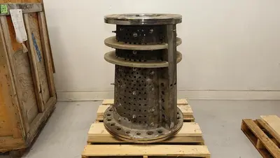 Hymac Compression Cone Assembly For Plug Screw Feeder, 2240, RMA 4950 , New Storeroom Spare