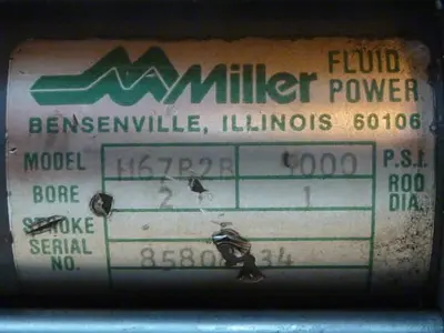 USED MILLER FLUID POWER H67B2B
