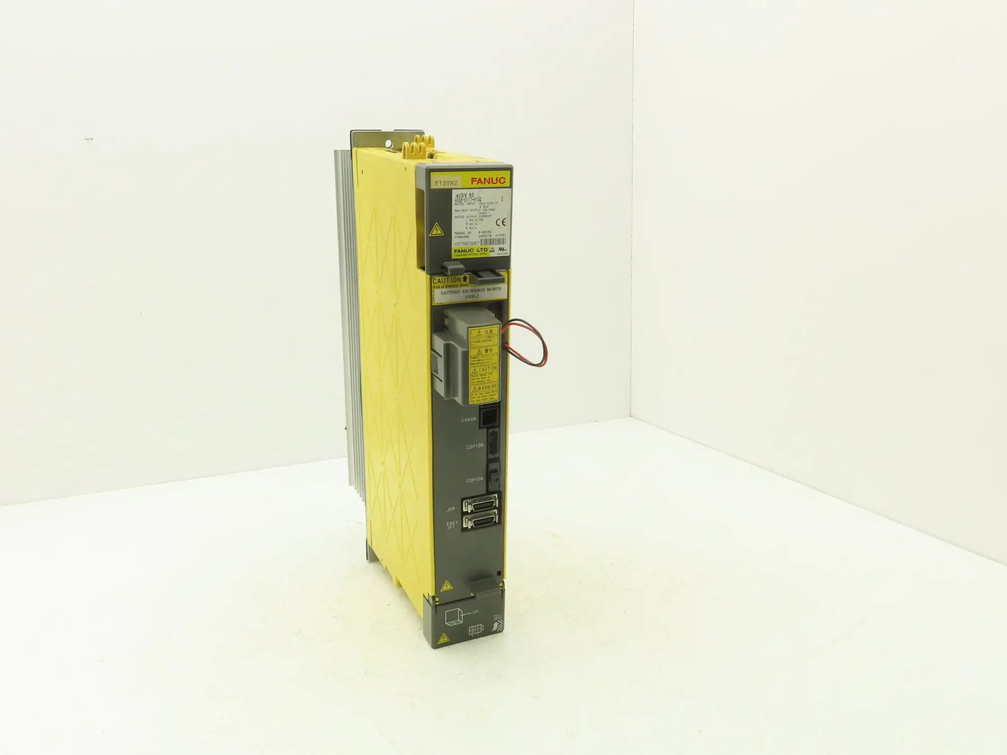 Fanuc A06B-6117-H104 Servo Amplifier Module 4.5KW 283-339VAC aiSV 40