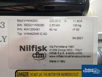 USED Nilfisk Nilfisk Dust Filter, Model VHW420