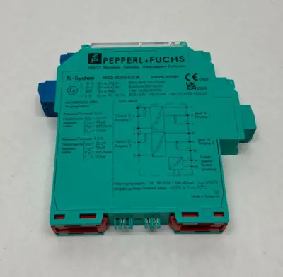 USED PEPPERL+FUCHS K-SYSTEM SMART CURRENT DRIVER 2-CHANNEL KFD2-SCD2-EX2.LK