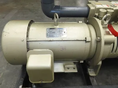 Dekker RVL300-HH DuraVane Lubricated Rotary Vane Vacuum Pump 15Hp 300ACFM