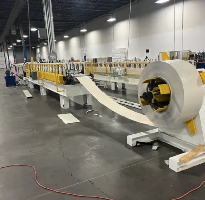 Fascia Cover Cold Roll Forming Machine Florida