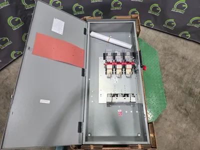 NEW 400A GE ABB THF3365AR Fusible Safety Disconnect Switch 600VAC NEMA3R 3 POLE
