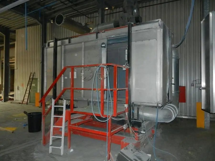 USED EISENMANN MANUAL POWDERCOAT UNIT