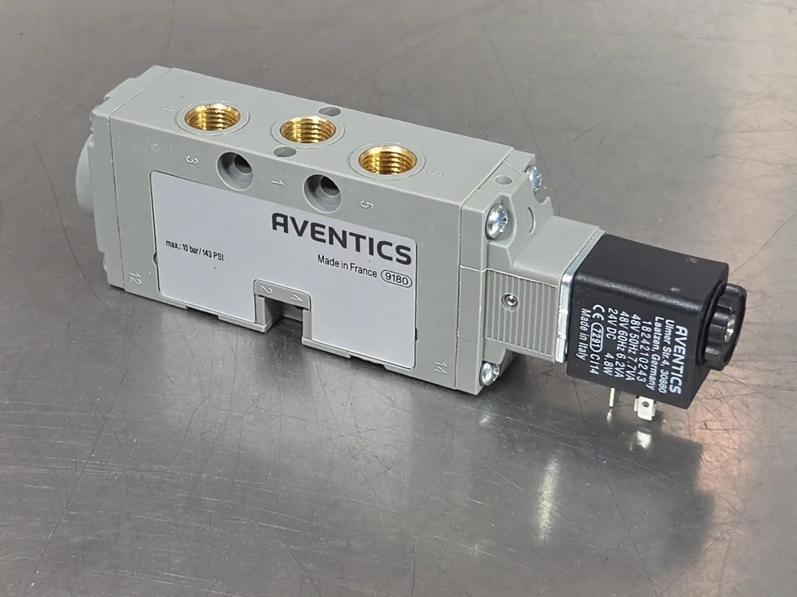 Used Aventics 0820023026 Solenoid Valves South Carolina US | Palmetto Automation #1512045