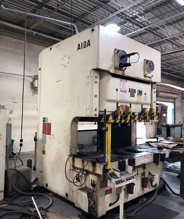 Used Aida NC2-160 (2) Gap Frame (OBS) Presses North Carolina US | Machine Tool Bids #785623