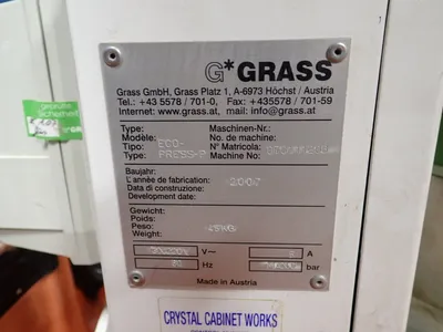 Used GRASS _UNKNOWN_ Pneumatic Presses Ohio US | HGR 24 #783586