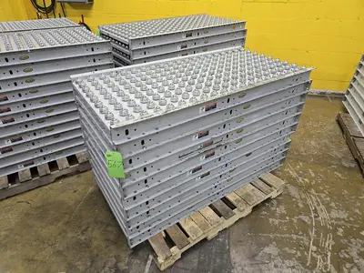 Used HYTROL ROLLER BALL TRANSFER  CONVEYOR Roller Conveyors Wisconsin US | Packer City Sales #1298039