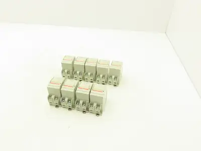 Fuji CP32FM/3 2-Pole Circuit Protector 3A M Curve 250VAC/125VDC Lot of 9