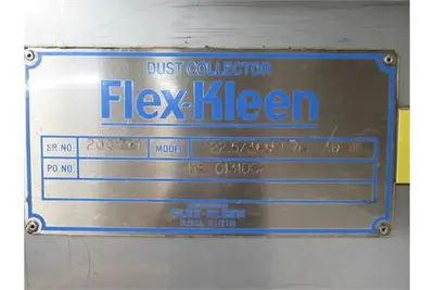 Flex Kleen 22.5/36M-PVBL-36 III dust collector with NYB blower,