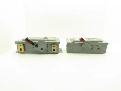 Square D H361 Safety Disconnect Switch Fusible 30A 3PH Series E1 Mixed Lot of 2