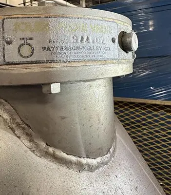 V-Type Mixer, 3 CF, Stainless Steal, Patterson Kelley, 290 #/CF - #5991373